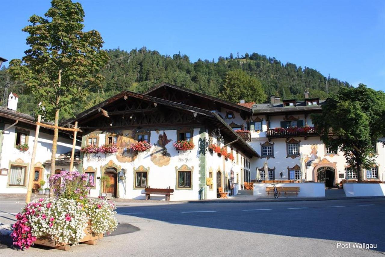 Gasthof & Hotel Zur Post Wallgau Ngoại thất bức ảnh