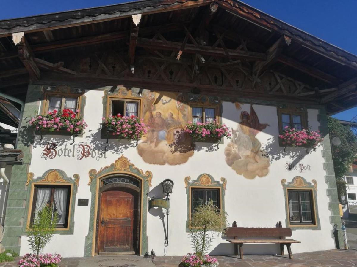 Gasthof & Hotel Zur Post Wallgau Ngoại thất bức ảnh