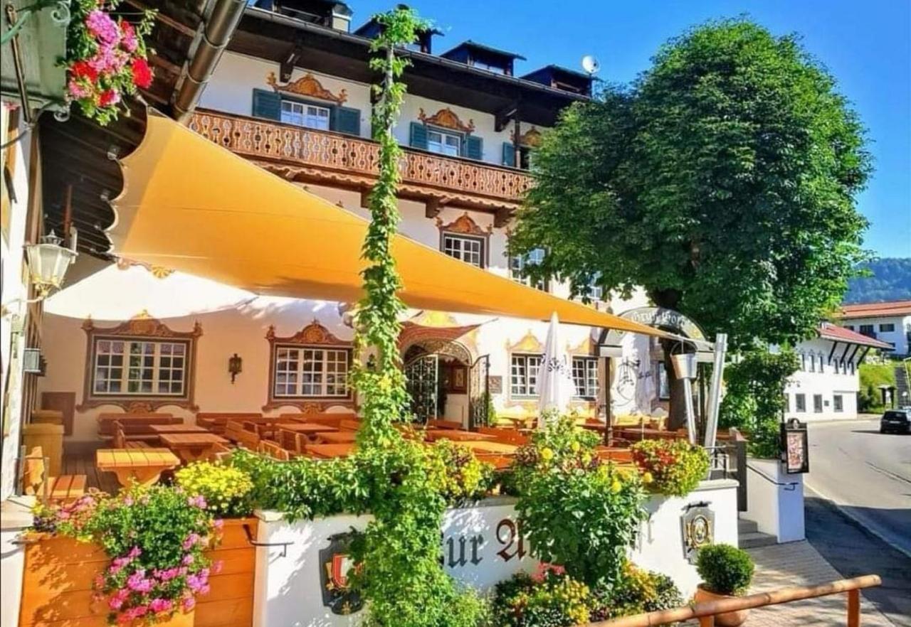 Gasthof & Hotel Zur Post Wallgau Ngoại thất bức ảnh
