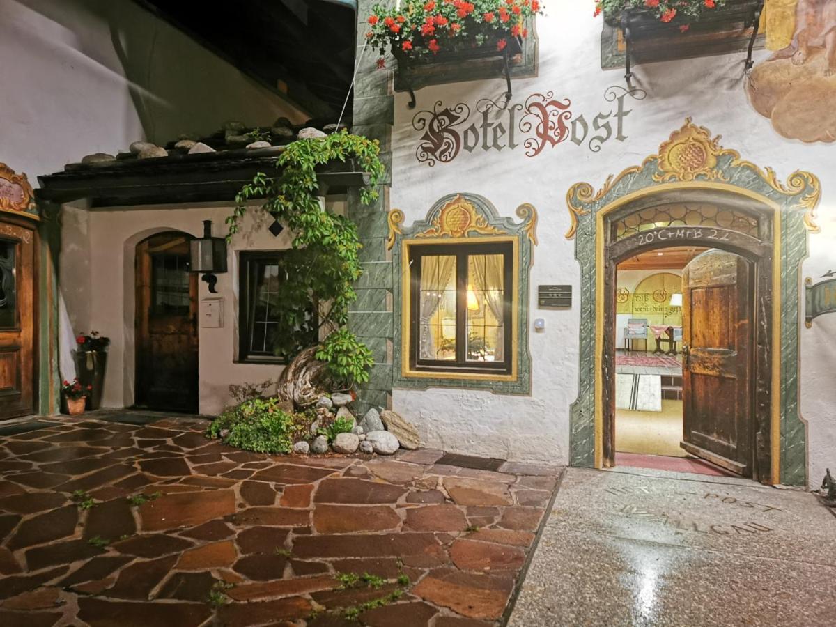 Gasthof & Hotel Zur Post Wallgau Ngoại thất bức ảnh