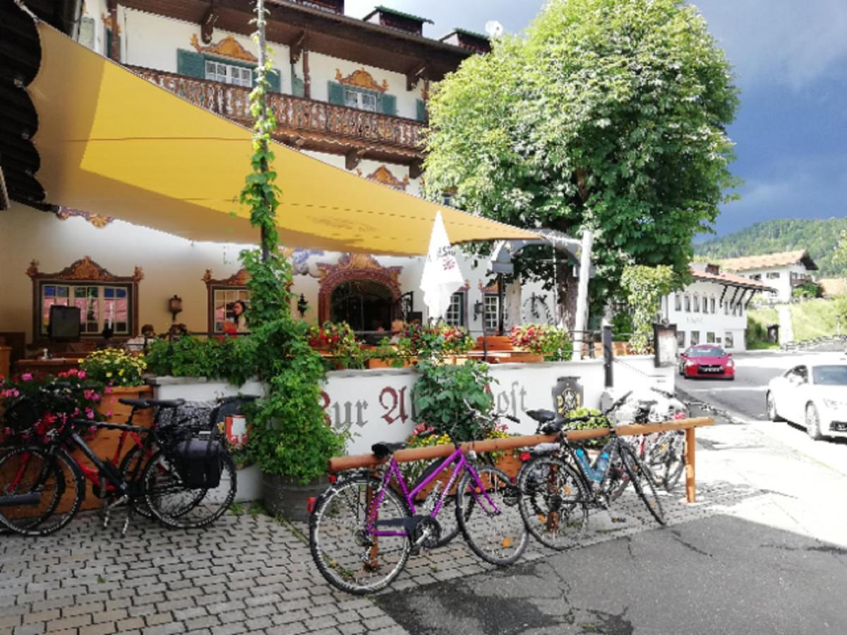 Gasthof & Hotel Zur Post Wallgau Ngoại thất bức ảnh