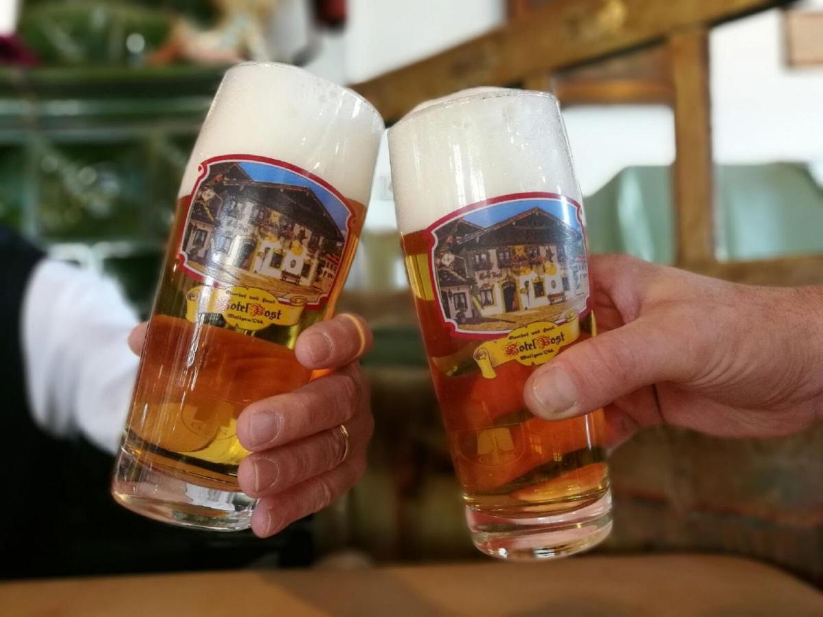 Gasthof & Hotel Zur Post Wallgau Ngoại thất bức ảnh