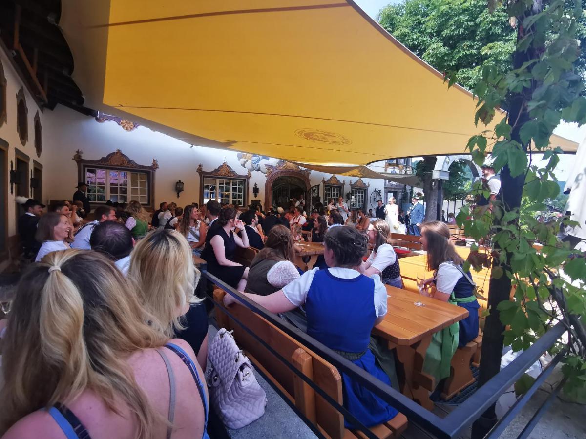 Gasthof & Hotel Zur Post Wallgau Ngoại thất bức ảnh